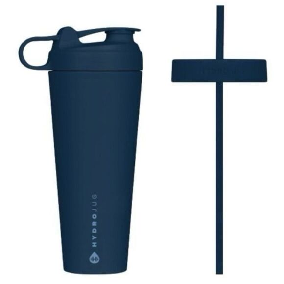 HydroJug 24oz Hydro Stainless Steel SHKR Bottle, NAVY BLUE- DISCONTINUED - Picture 4 of 5